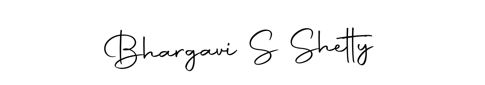 Create a beautiful signature design for name Bhargavi S Shetty. With this signature (Autography-DOLnW) fonts, you can make a handwritten signature for free. Bhargavi S Shetty signature style 10 images and pictures png