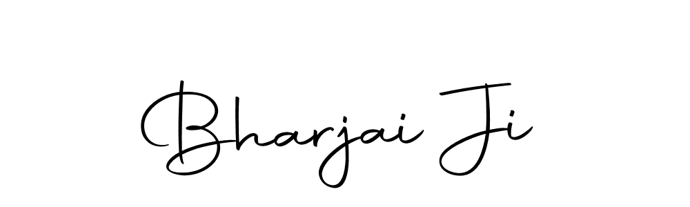 Similarly Autography-DOLnW is the best handwritten signature design. Signature creator online .You can use it as an online autograph creator for name Bharjai Ji. Bharjai Ji signature style 10 images and pictures png