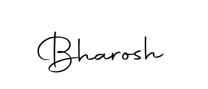 Make a beautiful signature design for name Bharosh. With this signature (Autography-DOLnW) style, you can create a handwritten signature for free. Bharosh signature style 10 images and pictures png