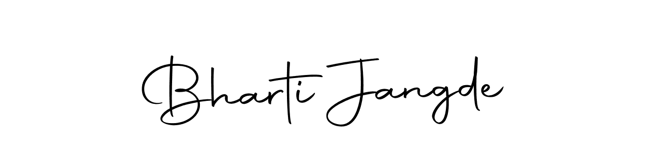 You can use this online signature creator to create a handwritten signature for the name Bharti Jangde. This is the best online autograph maker. Bharti Jangde signature style 10 images and pictures png