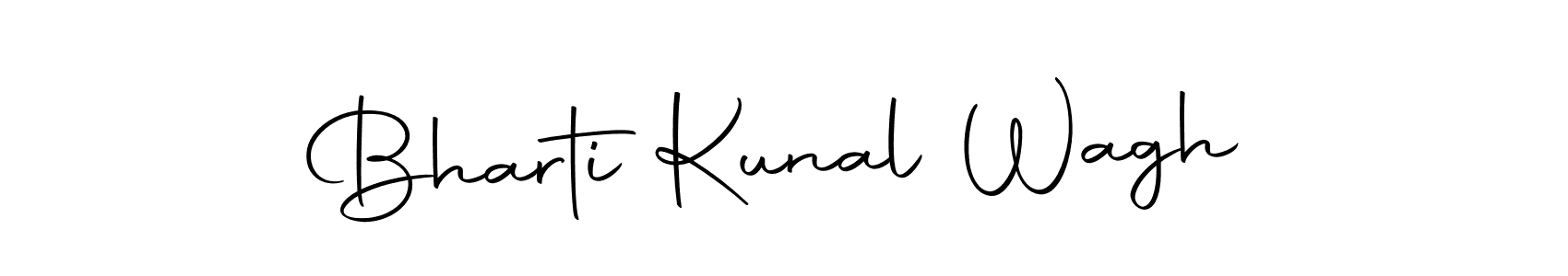 You can use this online signature creator to create a handwritten signature for the name Bharti Kunal Wagh. This is the best online autograph maker. Bharti Kunal Wagh signature style 10 images and pictures png