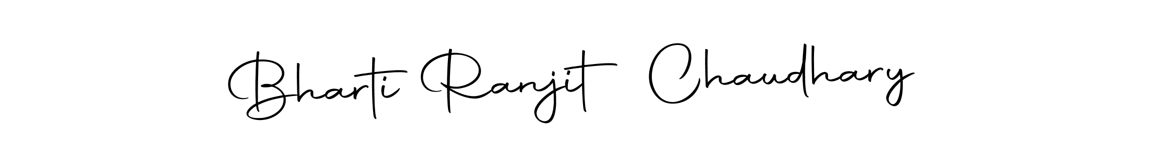 Design your own signature with our free online signature maker. With this signature software, you can create a handwritten (Autography-DOLnW) signature for name Bharti Ranjit Chaudhary. Bharti Ranjit Chaudhary signature style 10 images and pictures png