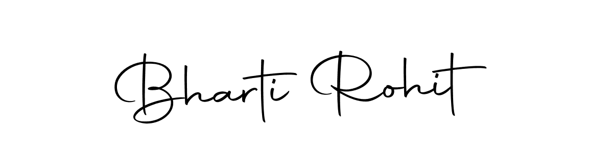 It looks lik you need a new signature style for name Bharti Rohit. Design unique handwritten (Autography-DOLnW) signature with our free signature maker in just a few clicks. Bharti Rohit signature style 10 images and pictures png