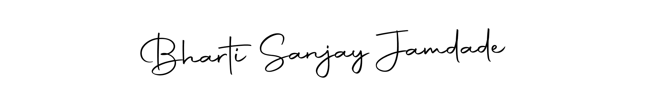 This is the best signature style for the Bharti Sanjay Jamdade name. Also you like these signature font (Autography-DOLnW). Mix name signature. Bharti Sanjay Jamdade signature style 10 images and pictures png