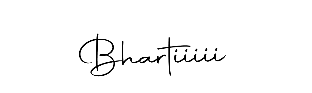 How to make Bhartiiiii name signature. Use Autography-DOLnW style for creating short signs online. This is the latest handwritten sign. Bhartiiiii signature style 10 images and pictures png