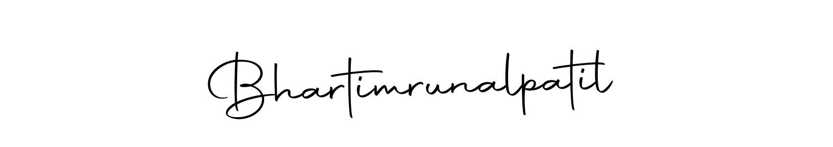 Make a beautiful signature design for name Bhartimrunalpatil. Use this online signature maker to create a handwritten signature for free. Bhartimrunalpatil signature style 10 images and pictures png