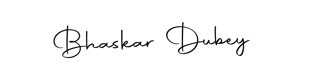 Create a beautiful signature design for name Bhaskar Dubey. With this signature (Autography-DOLnW) fonts, you can make a handwritten signature for free. Bhaskar Dubey signature style 10 images and pictures png