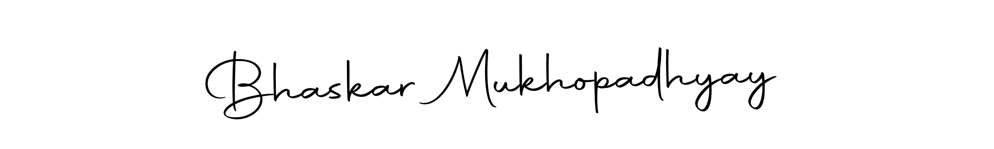 Make a beautiful signature design for name Bhaskar Mukhopadhyay. With this signature (Autography-DOLnW) style, you can create a handwritten signature for free. Bhaskar Mukhopadhyay signature style 10 images and pictures png