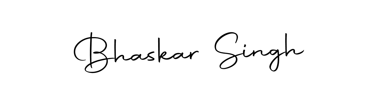 Use a signature maker to create a handwritten signature online. With this signature software, you can design (Autography-DOLnW) your own signature for name Bhaskar Singh. Bhaskar Singh signature style 10 images and pictures png