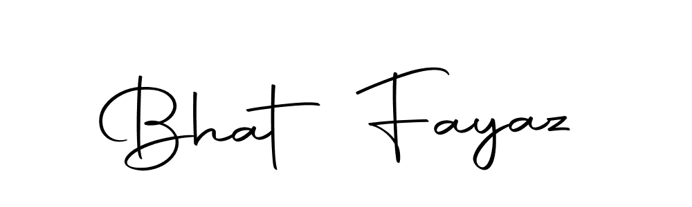 Make a beautiful signature design for name Bhat Fayaz. Use this online signature maker to create a handwritten signature for free. Bhat Fayaz signature style 10 images and pictures png