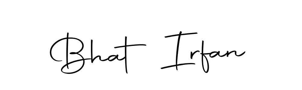 Make a beautiful signature design for name Bhat Irfan. Use this online signature maker to create a handwritten signature for free. Bhat Irfan signature style 10 images and pictures png