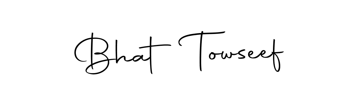 Make a beautiful signature design for name Bhat Towseef. Use this online signature maker to create a handwritten signature for free. Bhat Towseef signature style 10 images and pictures png