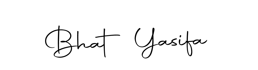 Make a beautiful signature design for name Bhat Yasifa. Use this online signature maker to create a handwritten signature for free. Bhat Yasifa signature style 10 images and pictures png