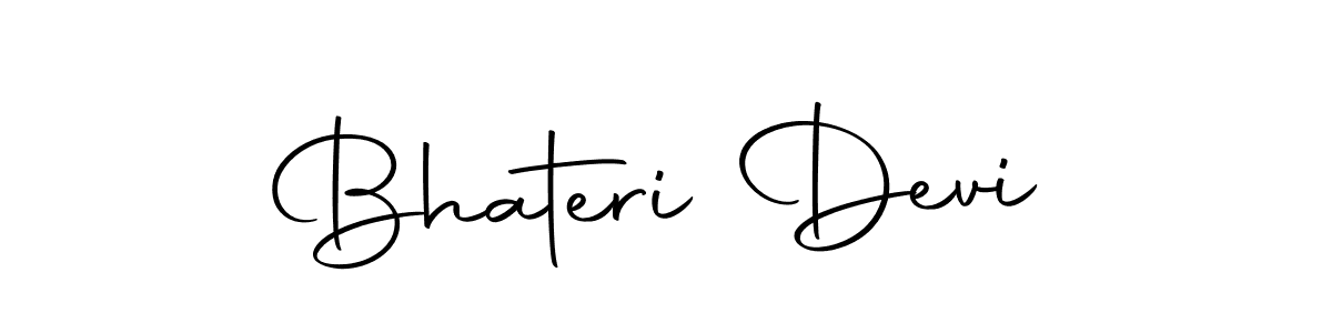 Make a short Bhateri Devi signature style. Manage your documents anywhere anytime using Autography-DOLnW. Create and add eSignatures, submit forms, share and send files easily. Bhateri Devi signature style 10 images and pictures png