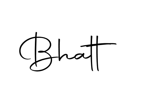 How to make Bhatt signature? Autography-DOLnW is a professional autograph style. Create handwritten signature for Bhatt name. Bhatt signature style 10 images and pictures png