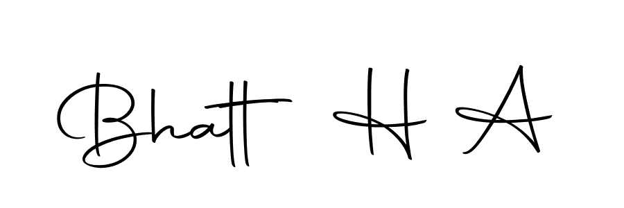 if you are searching for the best signature style for your name Bhatt H A. so please give up your signature search. here we have designed multiple signature styles  using Autography-DOLnW. Bhatt H A signature style 10 images and pictures png