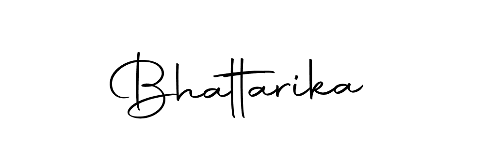 Use a signature maker to create a handwritten signature online. With this signature software, you can design (Autography-DOLnW) your own signature for name Bhattarika. Bhattarika signature style 10 images and pictures png