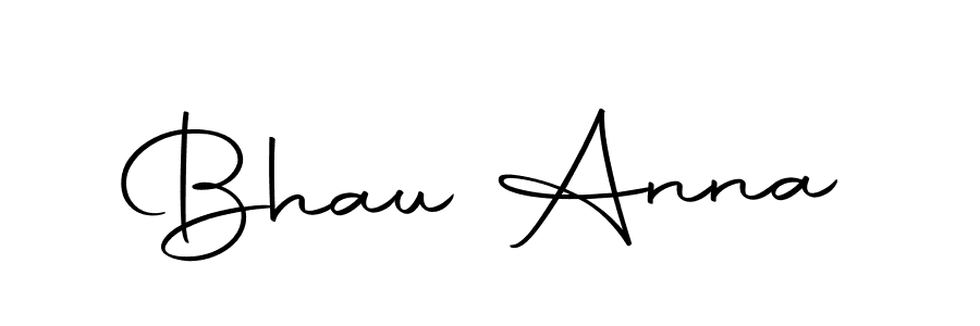 Bhau Anna stylish signature style. Best Handwritten Sign (Autography-DOLnW) for my name. Handwritten Signature Collection Ideas for my name Bhau Anna. Bhau Anna signature style 10 images and pictures png