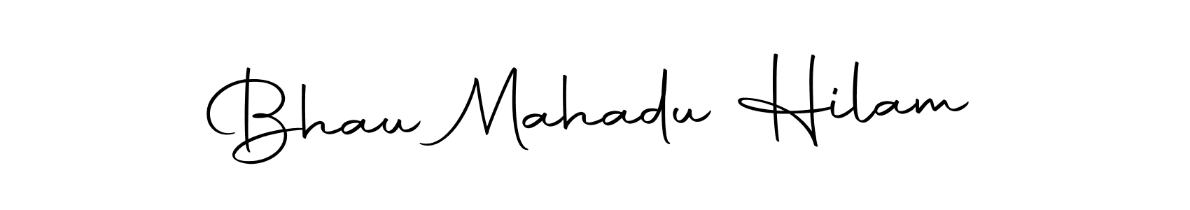 How to make Bhau Mahadu Hilam signature? Autography-DOLnW is a professional autograph style. Create handwritten signature for Bhau Mahadu Hilam name. Bhau Mahadu Hilam signature style 10 images and pictures png