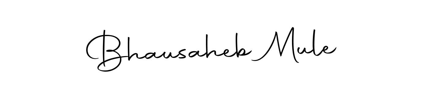 How to make Bhausaheb Mule name signature. Use Autography-DOLnW style for creating short signs online. This is the latest handwritten sign. Bhausaheb Mule signature style 10 images and pictures png
