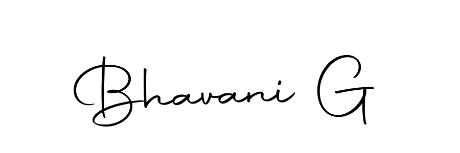 Make a beautiful signature design for name Bhavani G. With this signature (Autography-DOLnW) style, you can create a handwritten signature for free. Bhavani G signature style 10 images and pictures png