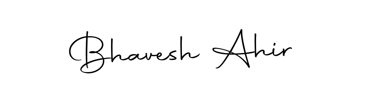 Make a beautiful signature design for name Bhavesh Ahir. Use this online signature maker to create a handwritten signature for free. Bhavesh Ahir signature style 10 images and pictures png