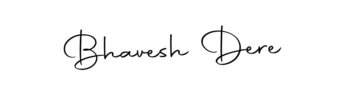 How to make Bhavesh Dere signature? Autography-DOLnW is a professional autograph style. Create handwritten signature for Bhavesh Dere name. Bhavesh Dere signature style 10 images and pictures png
