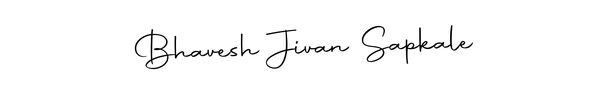 Design your own signature with our free online signature maker. With this signature software, you can create a handwritten (Autography-DOLnW) signature for name Bhavesh Jivan Sapkale. Bhavesh Jivan Sapkale signature style 10 images and pictures png