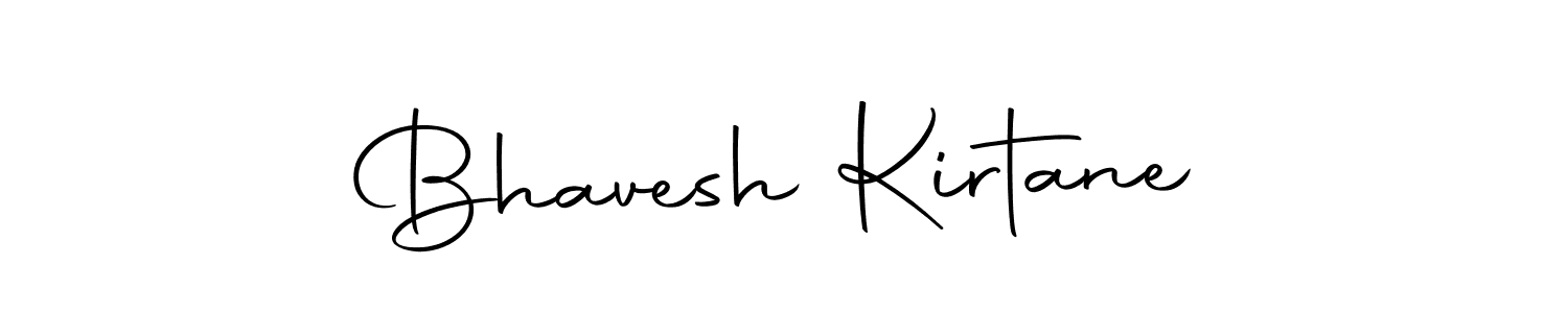 Design your own signature with our free online signature maker. With this signature software, you can create a handwritten (Autography-DOLnW) signature for name Bhavesh Kirtane. Bhavesh Kirtane signature style 10 images and pictures png