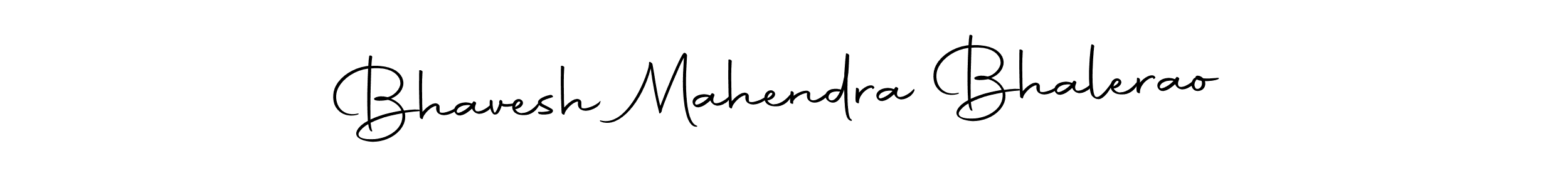 Autography-DOLnW is a professional signature style that is perfect for those who want to add a touch of class to their signature. It is also a great choice for those who want to make their signature more unique. Get Bhavesh Mahendra Bhalerao name to fancy signature for free. Bhavesh Mahendra Bhalerao signature style 10 images and pictures png