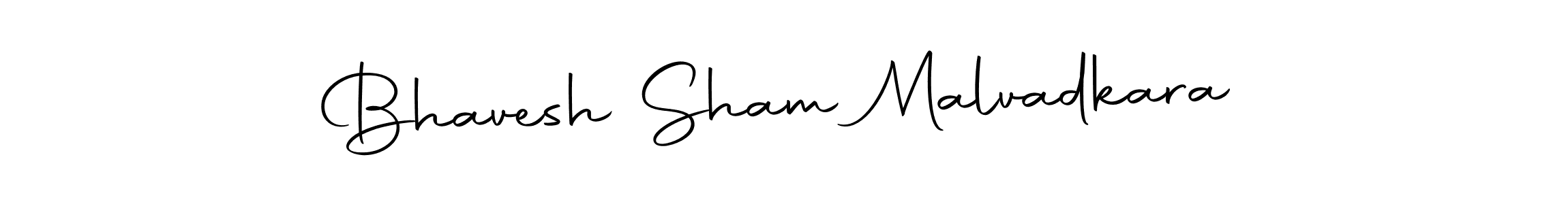 Design your own signature with our free online signature maker. With this signature software, you can create a handwritten (Autography-DOLnW) signature for name Bhavesh Sham Malvadkara. Bhavesh Sham Malvadkara signature style 10 images and pictures png