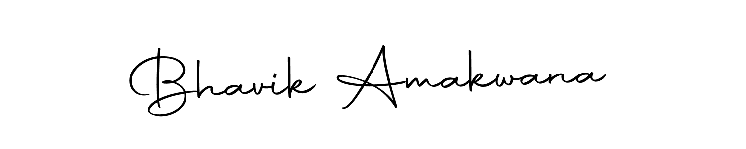 Use a signature maker to create a handwritten signature online. With this signature software, you can design (Autography-DOLnW) your own signature for name Bhavik Amakwana. Bhavik Amakwana signature style 10 images and pictures png