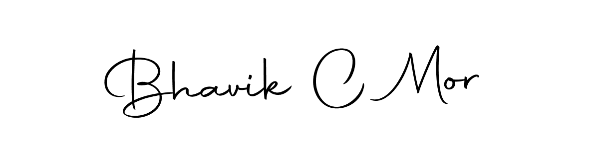 Also we have Bhavik C Mor name is the best signature style. Create professional handwritten signature collection using Autography-DOLnW autograph style. Bhavik C Mor signature style 10 images and pictures png