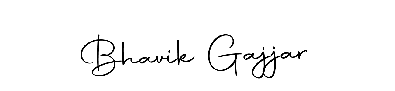 Use a signature maker to create a handwritten signature online. With this signature software, you can design (Autography-DOLnW) your own signature for name Bhavik Gajjar. Bhavik Gajjar signature style 10 images and pictures png