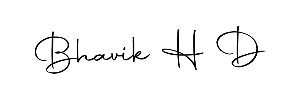 Make a short Bhavik H D signature style. Manage your documents anywhere anytime using Autography-DOLnW. Create and add eSignatures, submit forms, share and send files easily. Bhavik H D signature style 10 images and pictures png