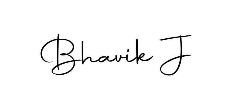 How to make Bhavik J signature? Autography-DOLnW is a professional autograph style. Create handwritten signature for Bhavik J name. Bhavik J signature style 10 images and pictures png