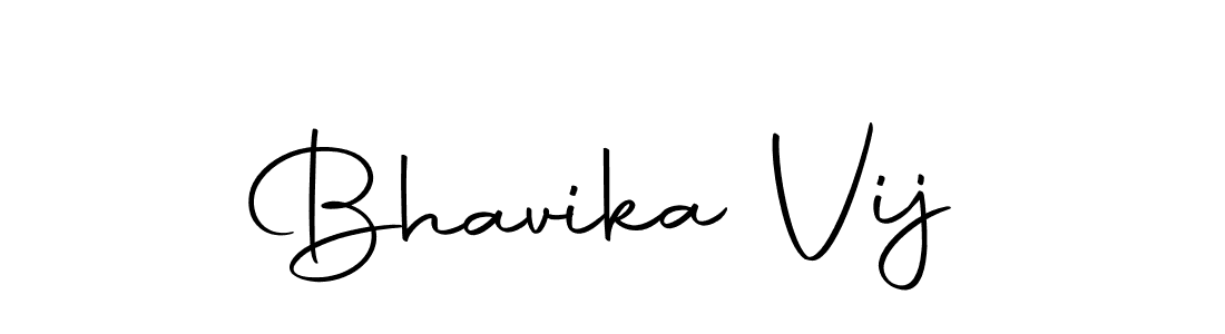 Make a beautiful signature design for name Bhavika Vij. Use this online signature maker to create a handwritten signature for free. Bhavika Vij signature style 10 images and pictures png