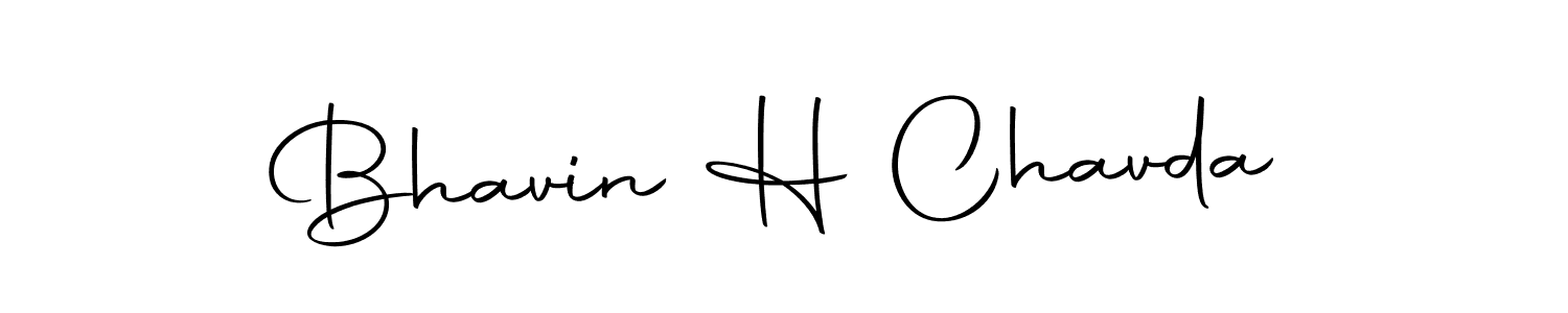 This is the best signature style for the Bhavin H Chavda name. Also you like these signature font (Autography-DOLnW). Mix name signature. Bhavin H Chavda signature style 10 images and pictures png