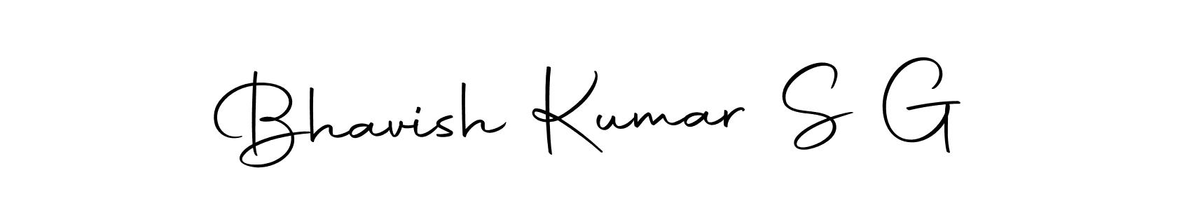 Autography-DOLnW is a professional signature style that is perfect for those who want to add a touch of class to their signature. It is also a great choice for those who want to make their signature more unique. Get Bhavish Kumar S G name to fancy signature for free. Bhavish Kumar S G signature style 10 images and pictures png