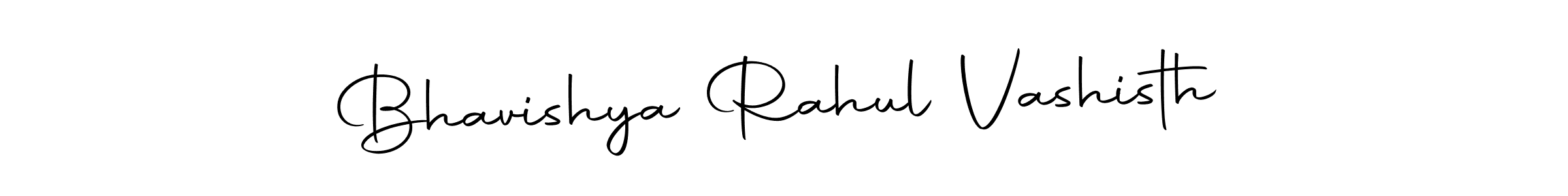 Make a beautiful signature design for name Bhavishya Rahul Vashisth. With this signature (Autography-DOLnW) style, you can create a handwritten signature for free. Bhavishya Rahul Vashisth signature style 10 images and pictures png