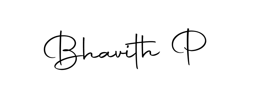 The best way (Autography-DOLnW) to make a short signature is to pick only two or three words in your name. The name Bhavith P include a total of six letters. For converting this name. Bhavith P signature style 10 images and pictures png