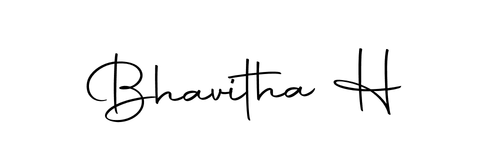 How to make Bhavitha H name signature. Use Autography-DOLnW style for creating short signs online. This is the latest handwritten sign. Bhavitha H signature style 10 images and pictures png