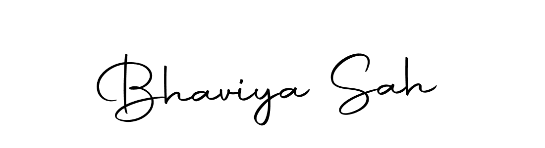 Make a beautiful signature design for name Bhaviya Sah. With this signature (Autography-DOLnW) style, you can create a handwritten signature for free. Bhaviya Sah signature style 10 images and pictures png
