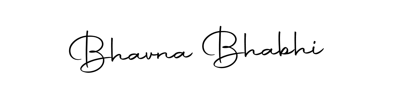 Use a signature maker to create a handwritten signature online. With this signature software, you can design (Autography-DOLnW) your own signature for name Bhavna Bhabhi. Bhavna Bhabhi signature style 10 images and pictures png