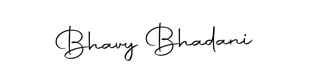 The best way (Autography-DOLnW) to make a short signature is to pick only two or three words in your name. The name Bhavy Bhadani include a total of six letters. For converting this name. Bhavy Bhadani signature style 10 images and pictures png