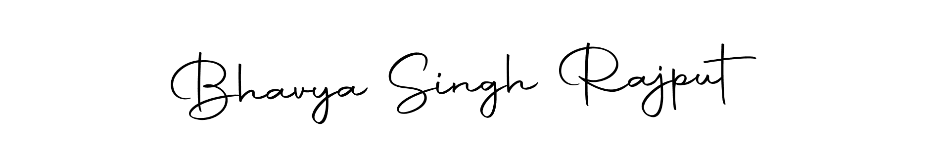 Create a beautiful signature design for name Bhavya Singh Rajput. With this signature (Autography-DOLnW) fonts, you can make a handwritten signature for free. Bhavya Singh Rajput signature style 10 images and pictures png