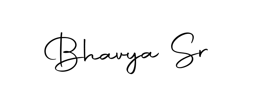 Also we have Bhavya Sr name is the best signature style. Create professional handwritten signature collection using Autography-DOLnW autograph style. Bhavya Sr signature style 10 images and pictures png