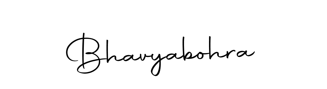 Also we have Bhavyabohra name is the best signature style. Create professional handwritten signature collection using Autography-DOLnW autograph style. Bhavyabohra signature style 10 images and pictures png
