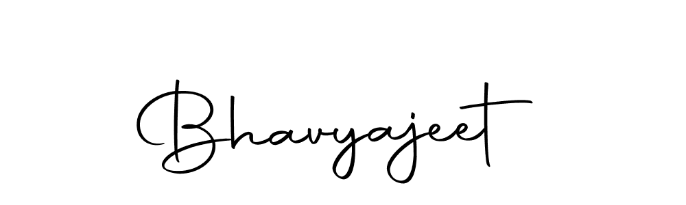 Create a beautiful signature design for name Bhavyajeet. With this signature (Autography-DOLnW) fonts, you can make a handwritten signature for free. Bhavyajeet signature style 10 images and pictures png