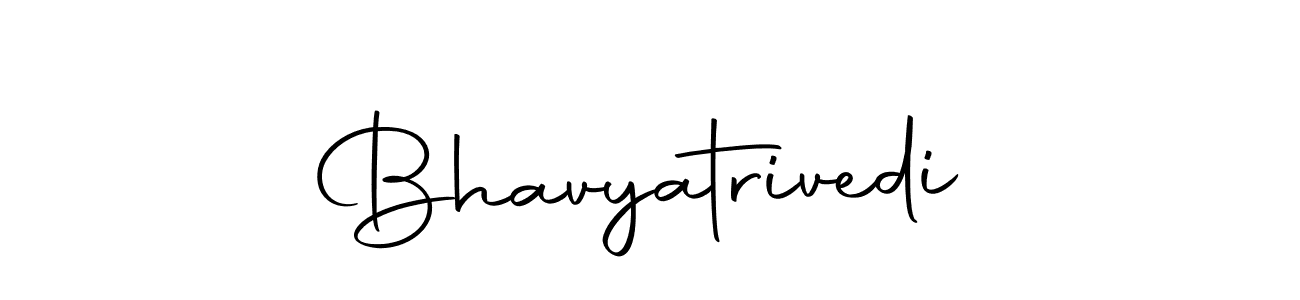 Design your own signature with our free online signature maker. With this signature software, you can create a handwritten (Autography-DOLnW) signature for name Bhavyatrivedi. Bhavyatrivedi signature style 10 images and pictures png